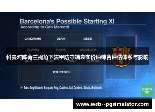 科曼对阵荷兰视角下法甲防守端真实价值综合评估体系与影响 科曼对阵荷兰视角下法甲防守端真实价值综合评估体系与影响