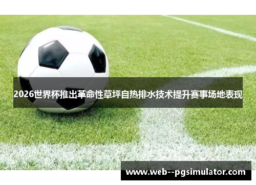 2026世界杯推出革命性草坪自热排水技术提升赛事场地表现